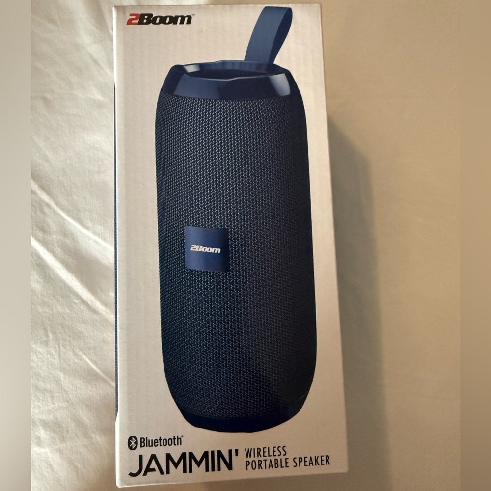 Wireless Portable Speaker -Blue -New - Long Lasting - Lightweight